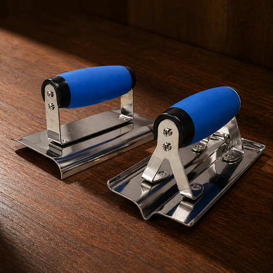 Espátula Angular em Aço Inoxidável para Cantos Vivos, Resistente à Ferrugem (Raspador de Massa) KNIF