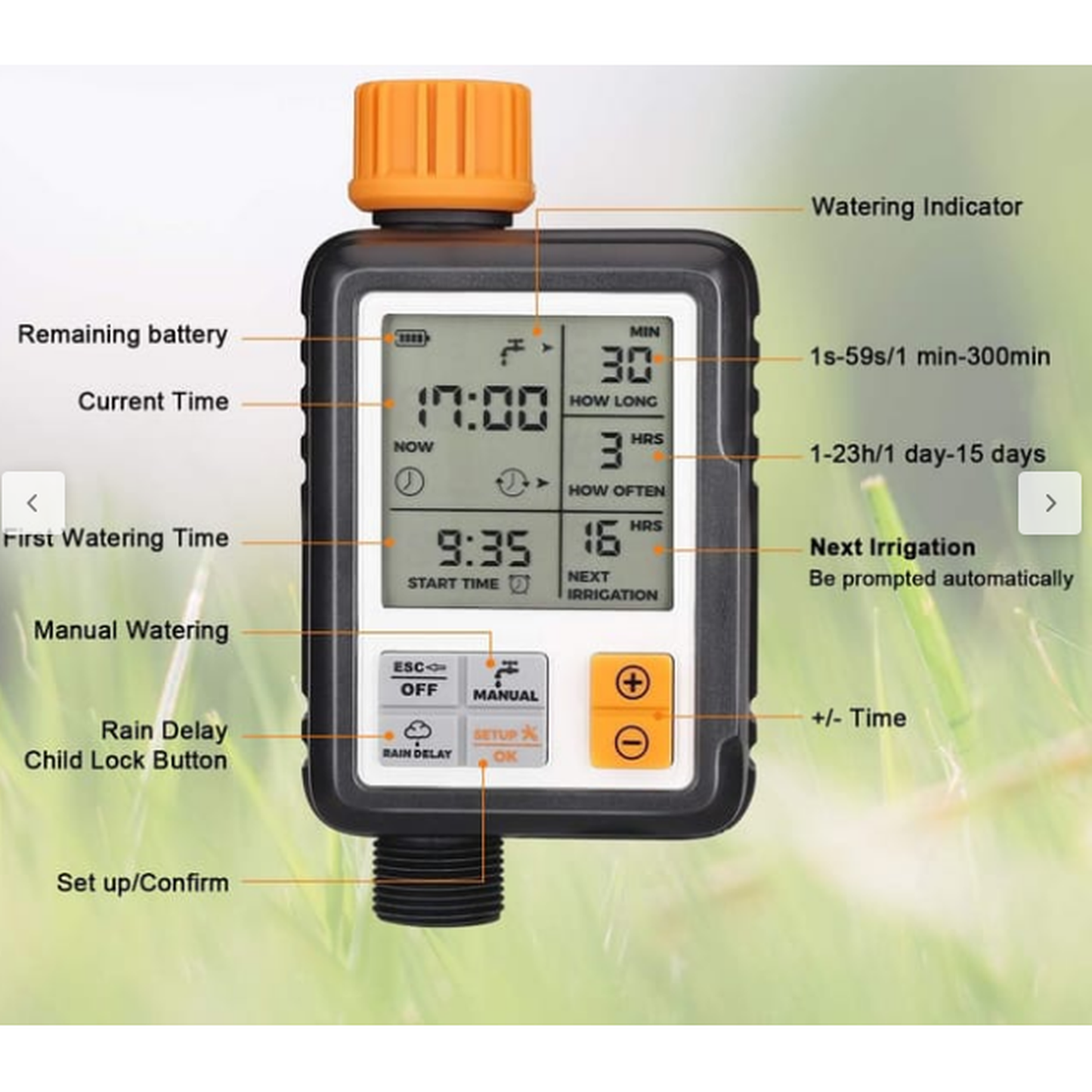 Sistema de Rega Automatica com Temporizador