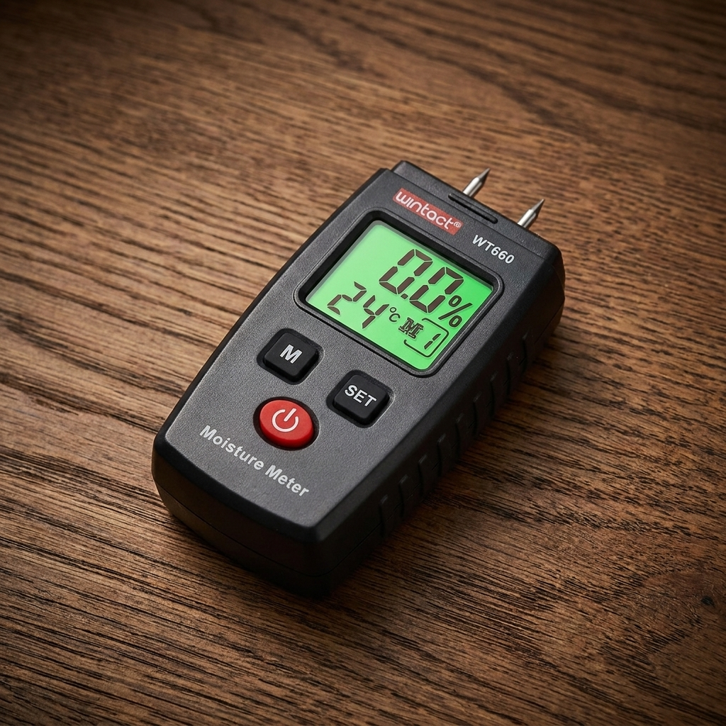 Detetor de Humidade e Vazamentos em Paredes