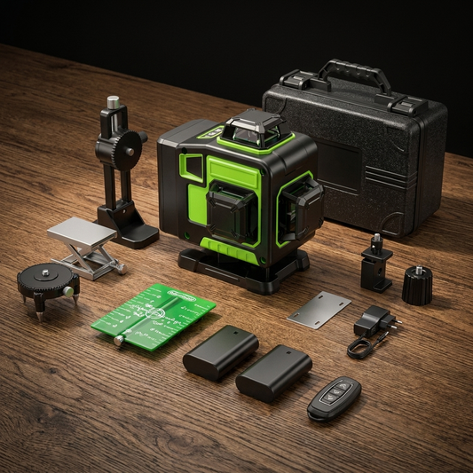 Nível Laser de Linhas Cruzadas Auto-nivelante