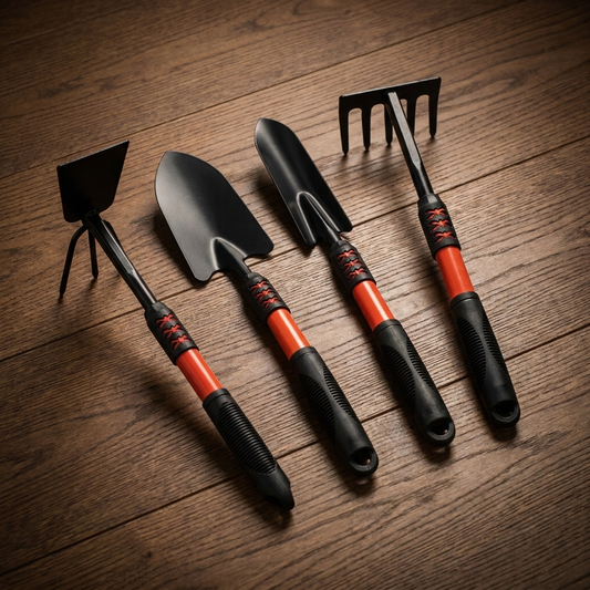 Kit de Jardinagem 4 Peças – Pá e Removedor de Ervas